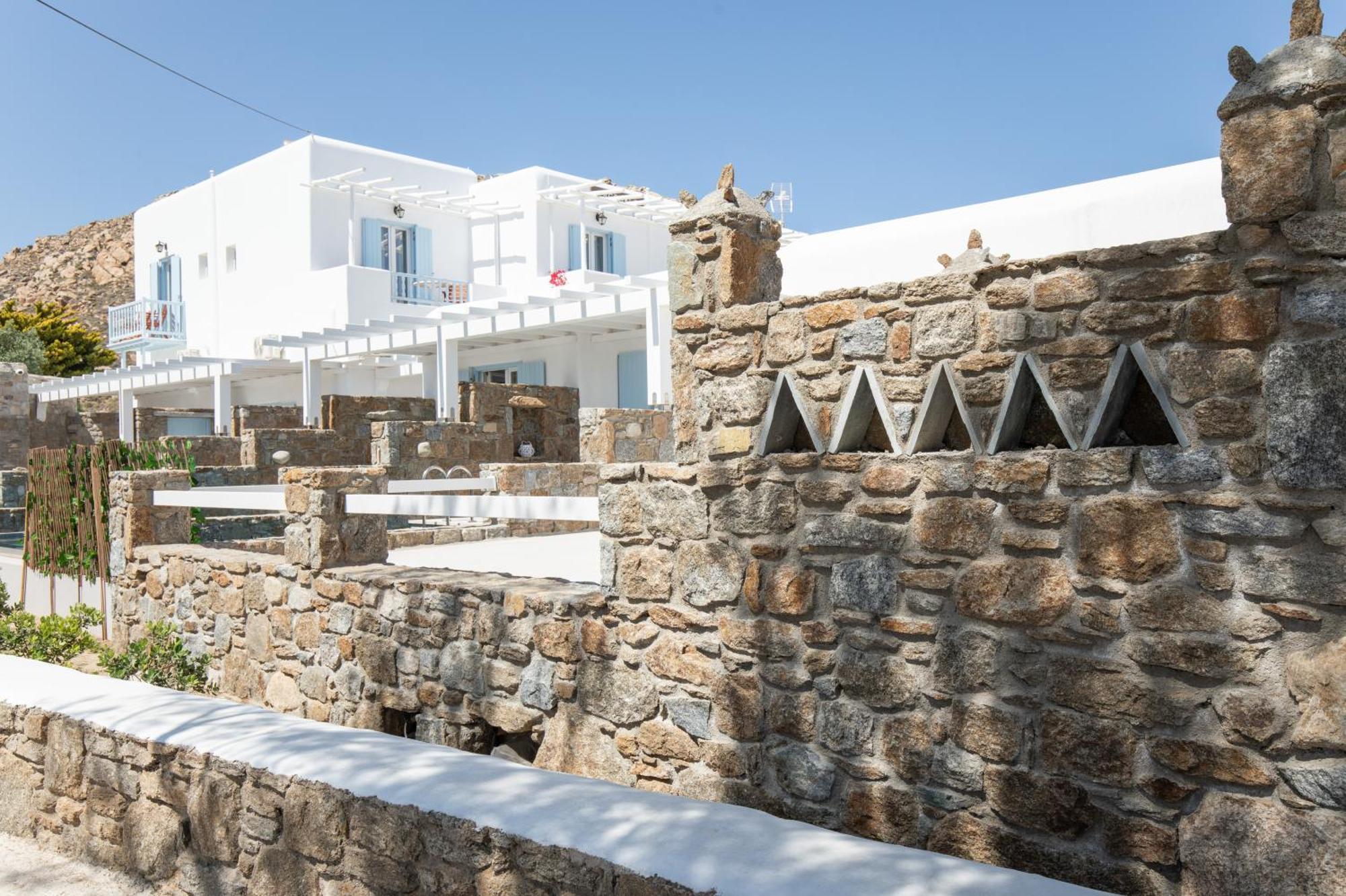 Agrari Ninemia Mykonos Hotel Buitenkant foto